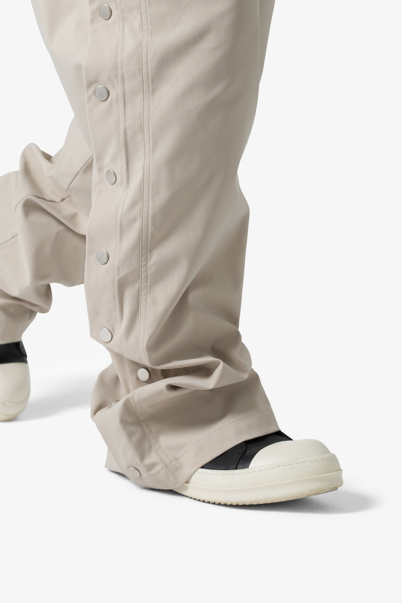 Side Snap Nylon Pants - Tan | mnml | shop now