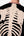 Skeleton Bomber Jacket - Black