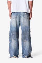Skeleton Rave Denim - Blue