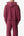 Skeleton Zip Up Hoodie - Washed Red