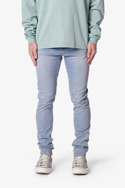 Skinny Denim - Light Sand Washed Blue