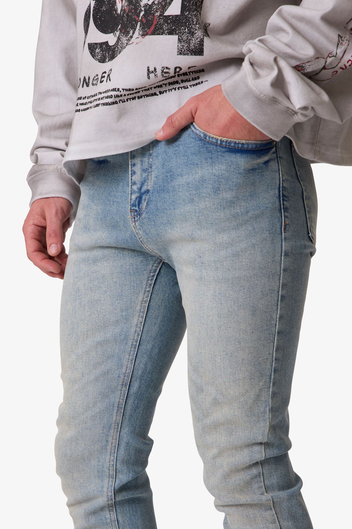 K*店様 mnmlスキニー Skinny Denim - Western Blue | mnml