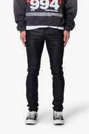 Jean skinny ciré - Noir