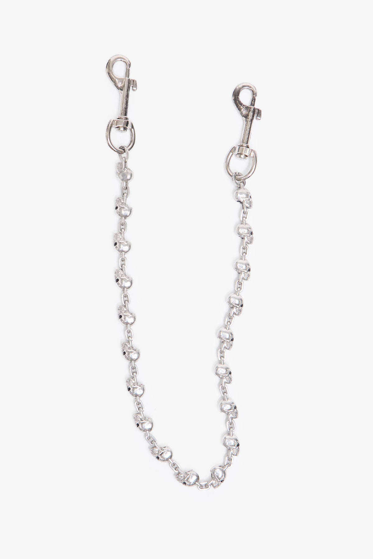 Skull Wallet Chain - Silver | mnml