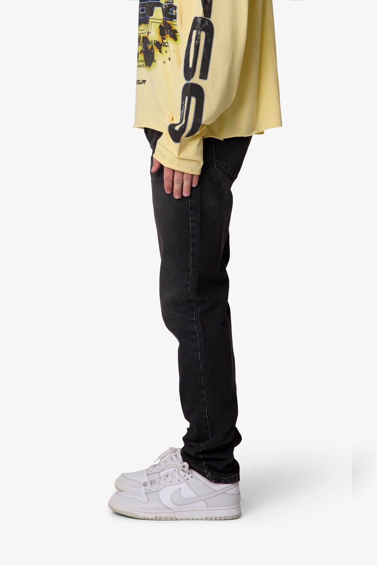 Slim Denim - Western Black | mnml