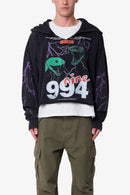 Sudadera con capucha Snake 994 - Negra
