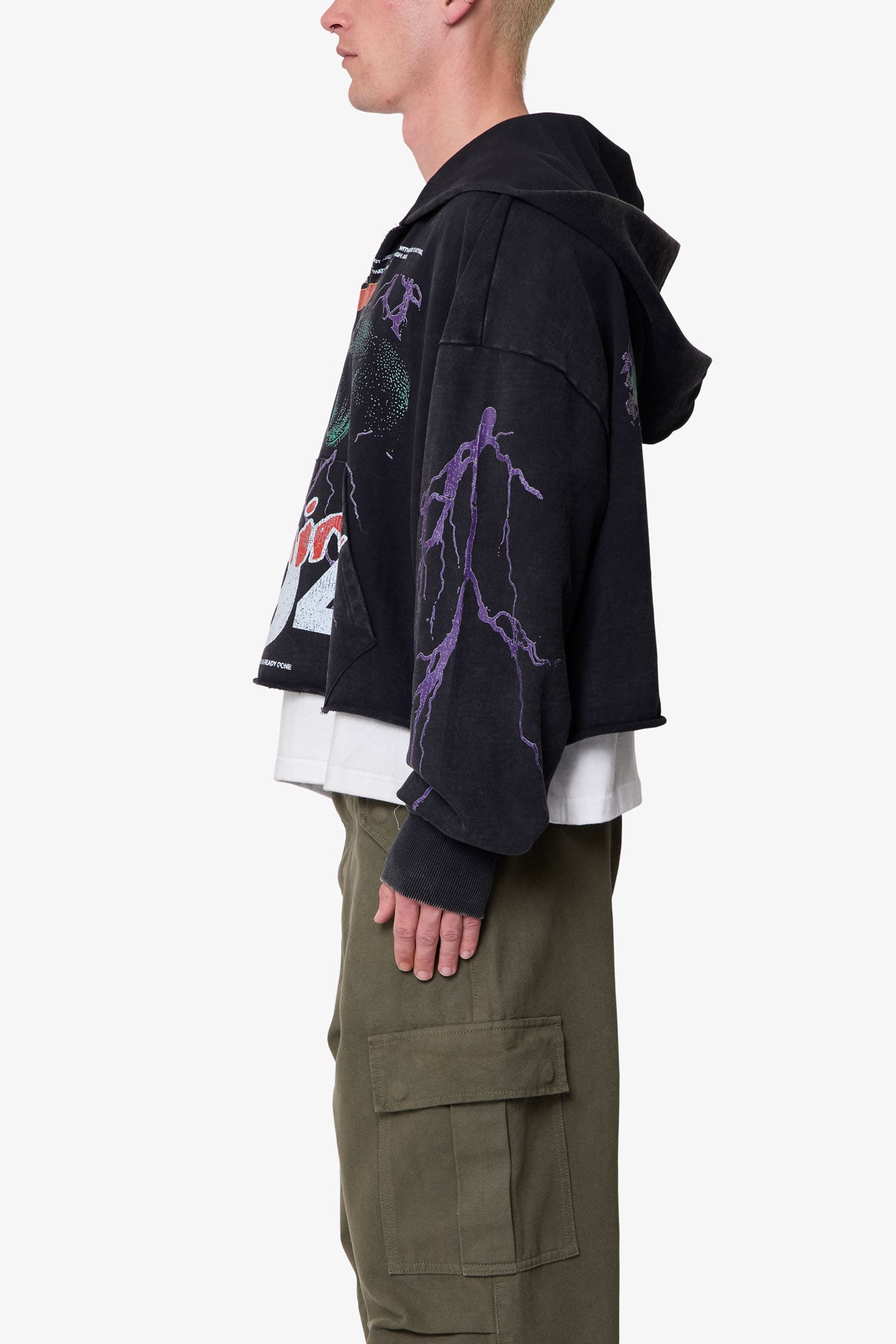 Snake 994 Hoodie - Black | mnml