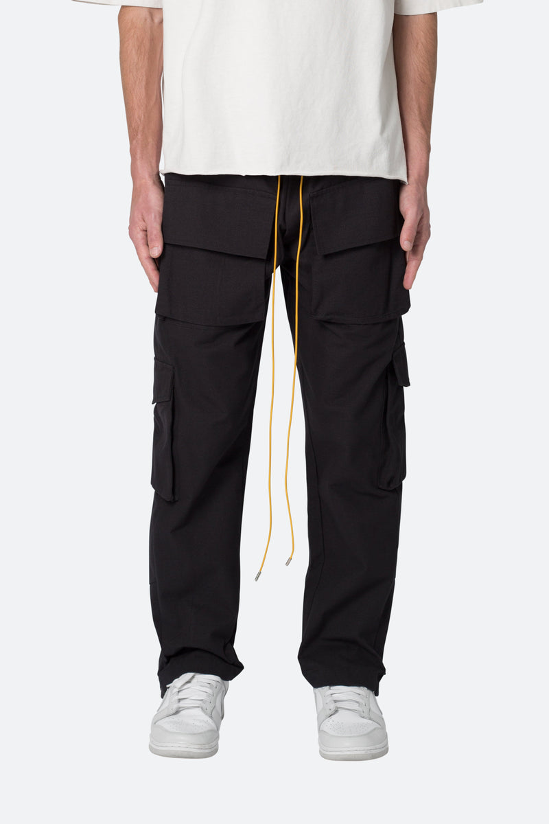 Snap II Cargo Pants - Black | mnml | shop now