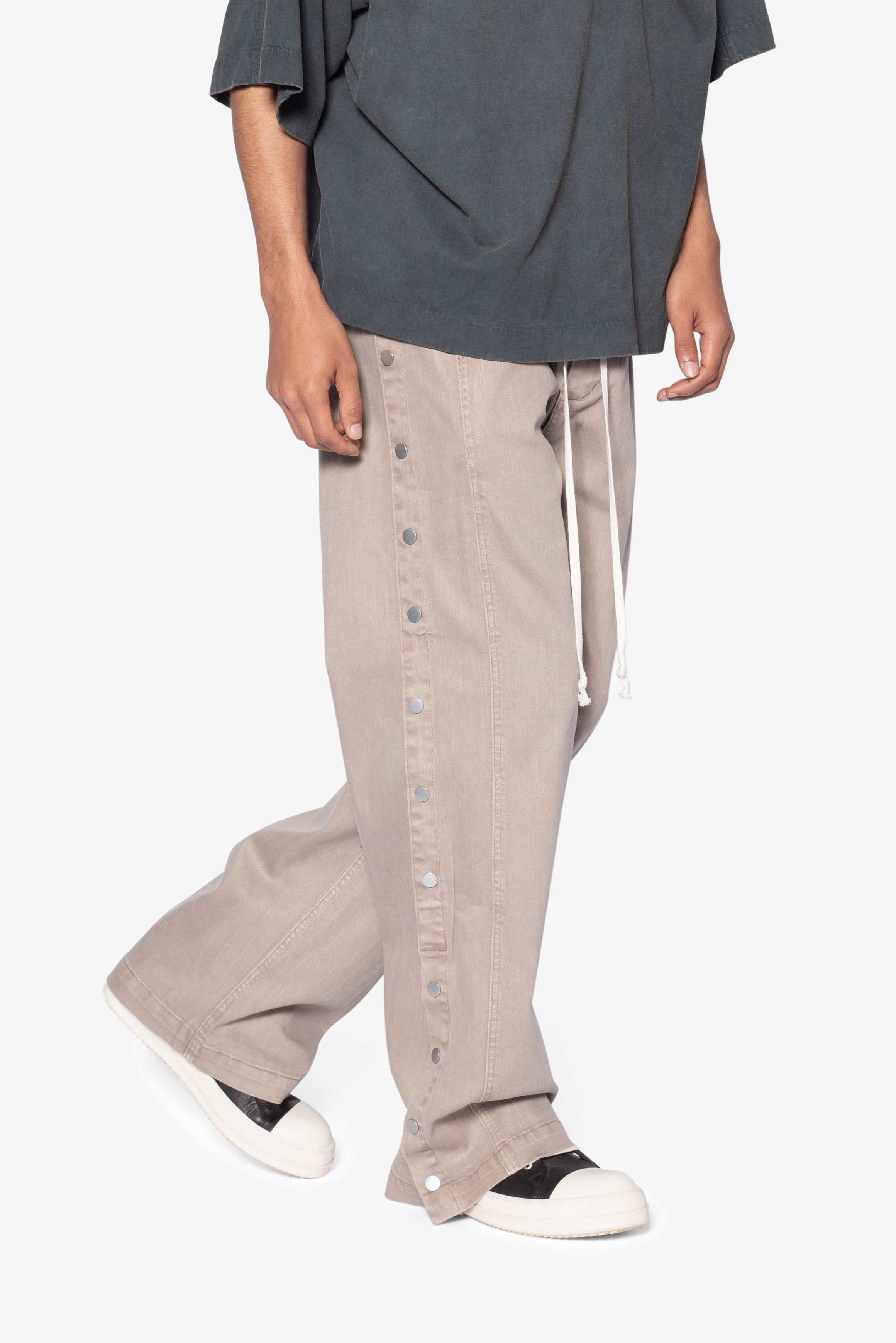 witty vintage　Snap Line Pants witty vintage / Snap Line Pants - Blue