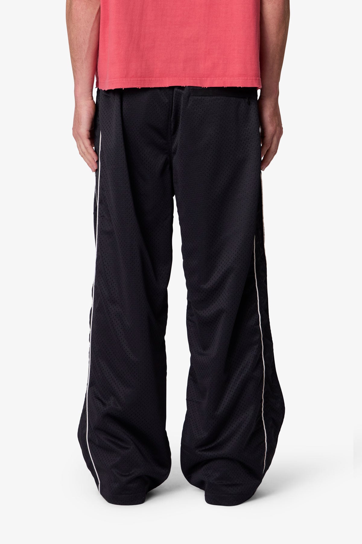 Sport Mesh Track Pants - Black | mnml