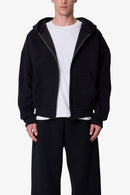 Sudadera con capucha y cremallera Stiff Lounge - Negra