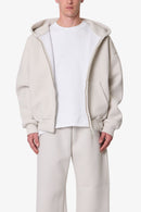 Sudadera con capucha y cremallera Stiff Lounge - Gris