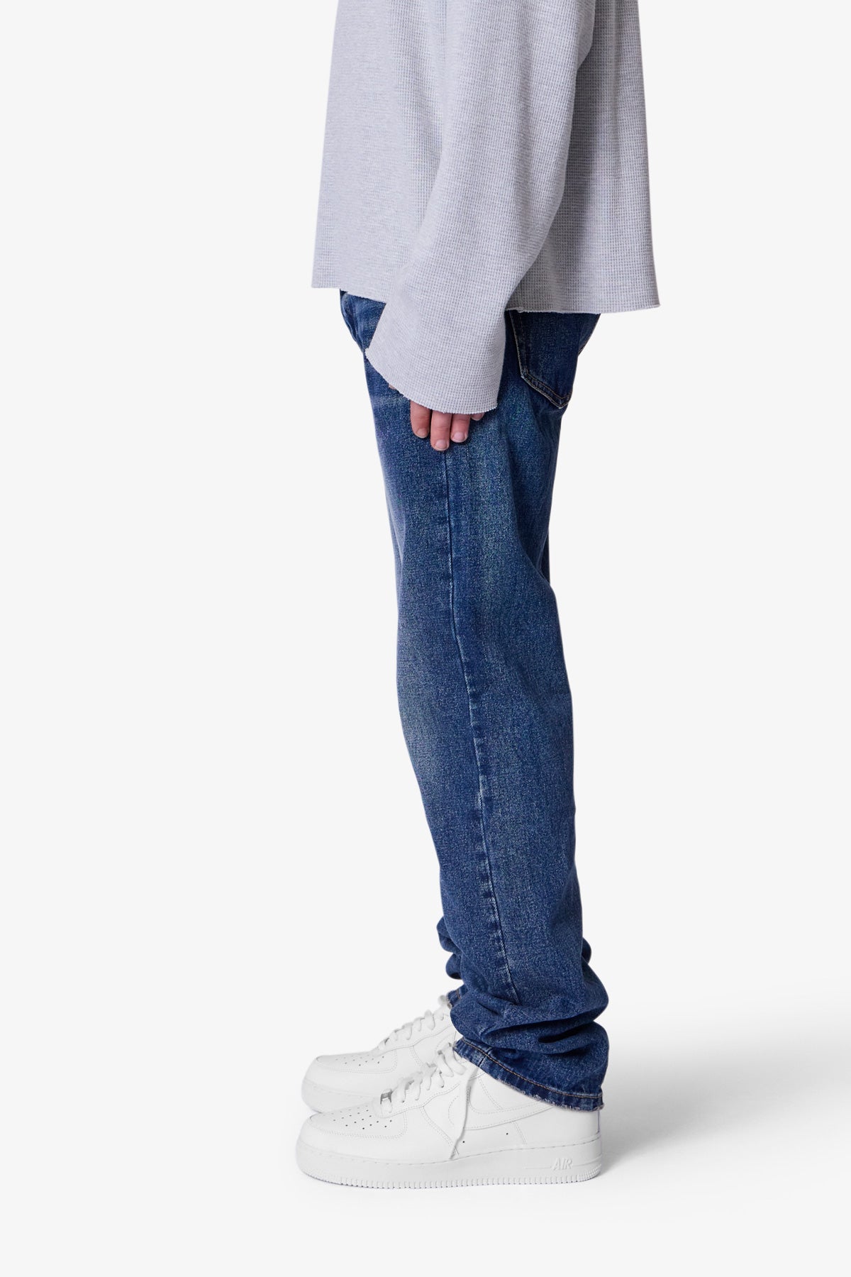 Straight Denim - Dark Vintage | mnml | shop now