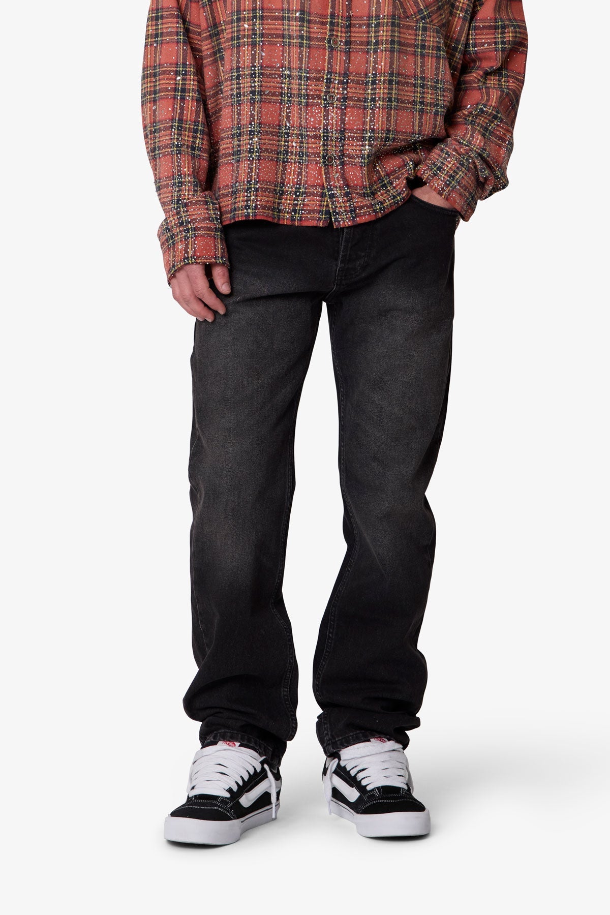 Straight Denim - Western Black | mnml