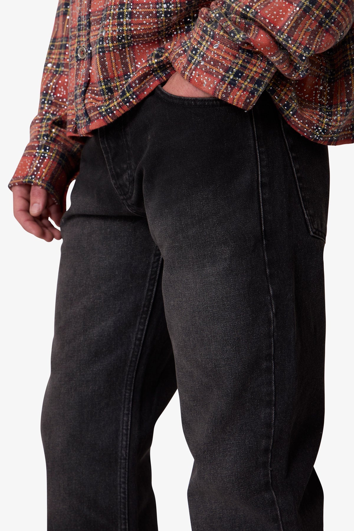 Straight Denim - Western Black | mnml