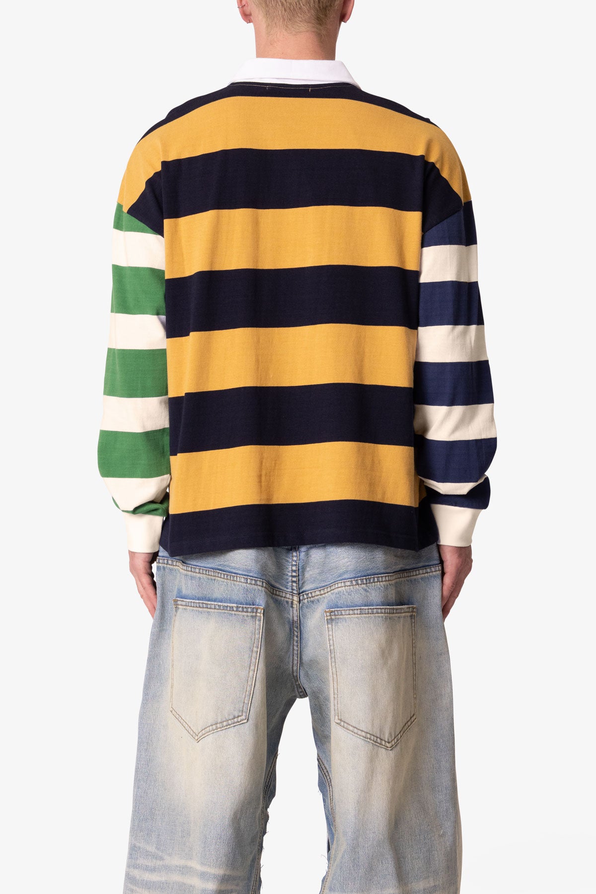Striped Rugby L/S Shirt - Multi | mnml | shop now