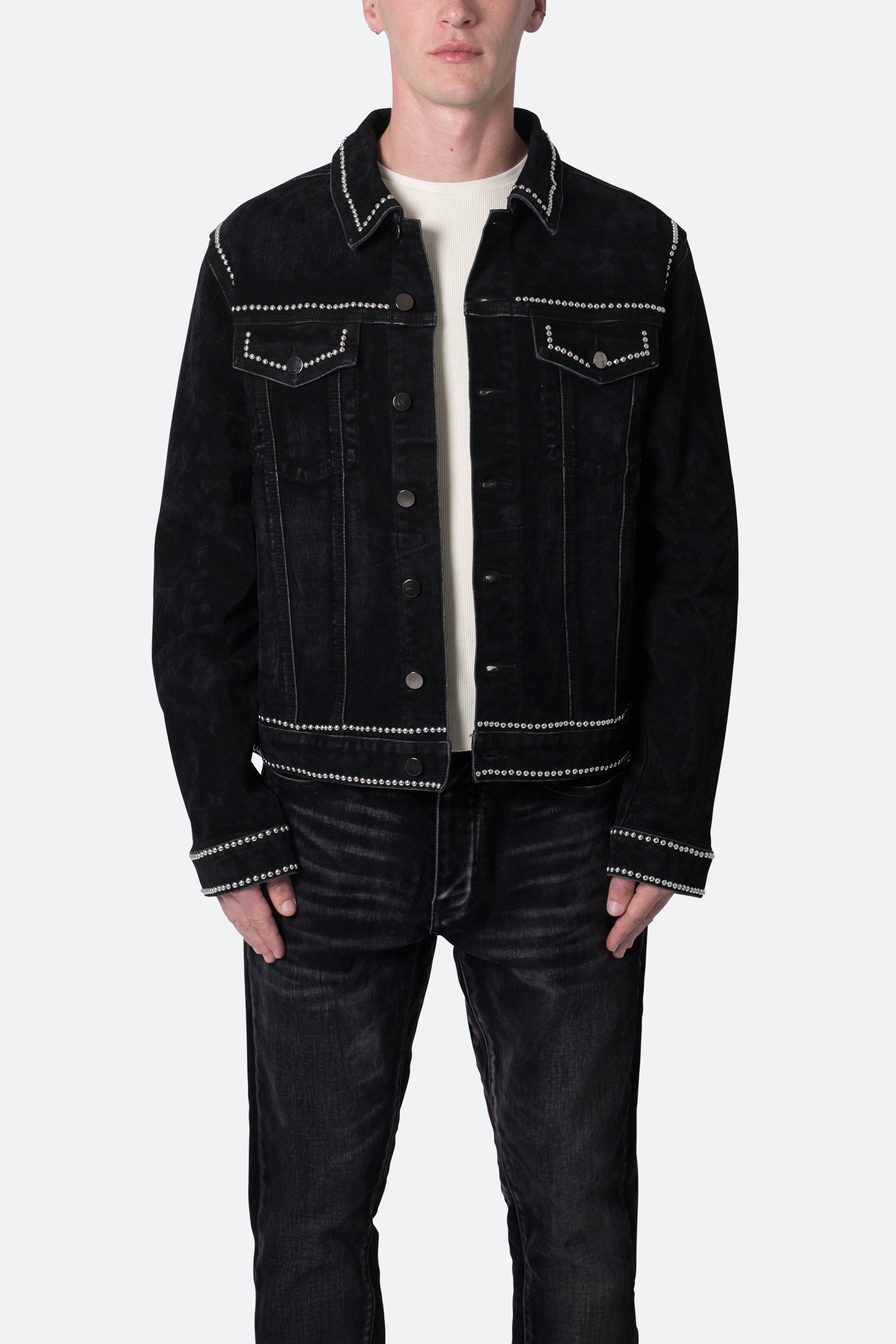 Cowboy Jacket - Black/Black - Black/Black / XS