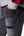 Studded Super Flare Denim - Black