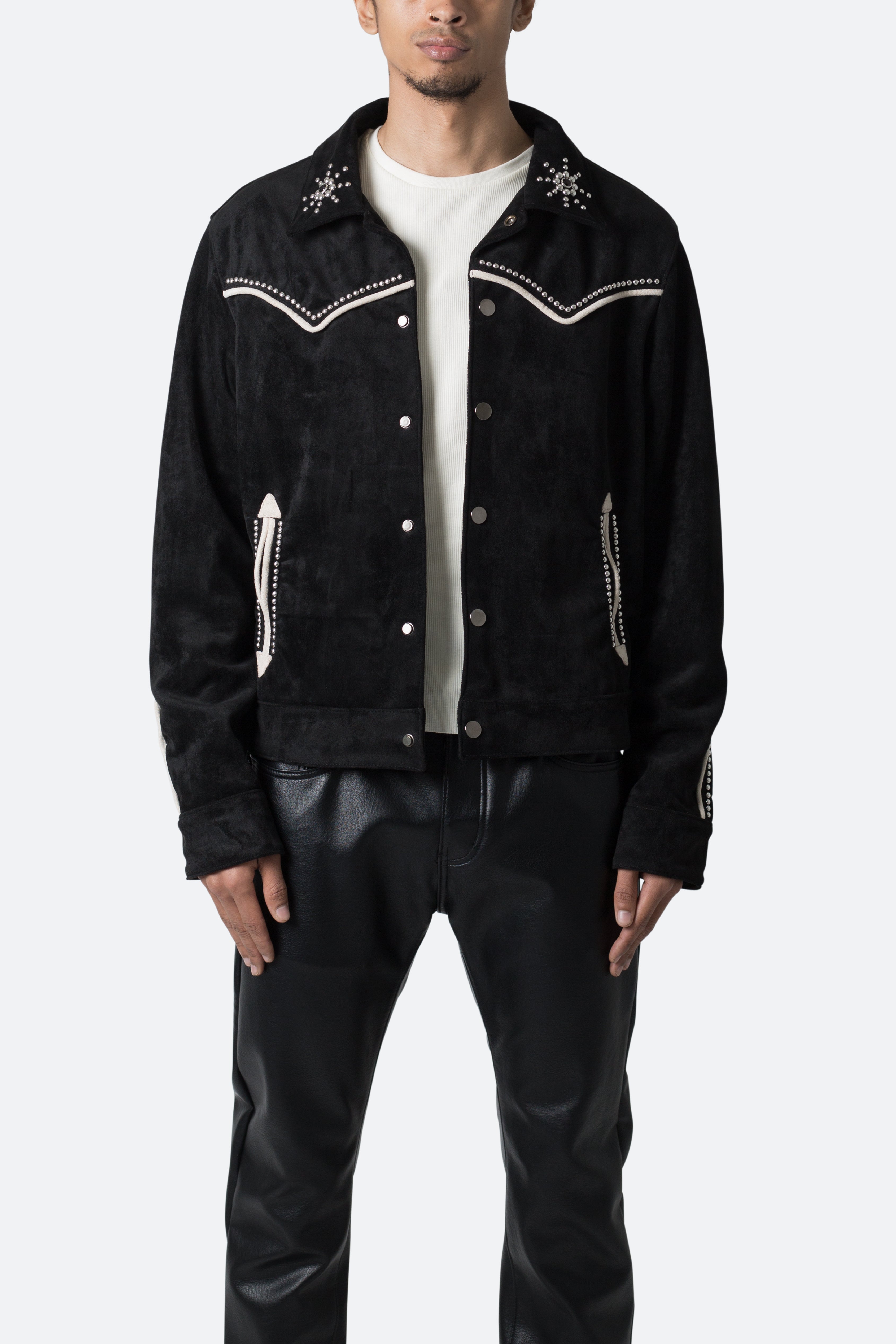 Cowboy Jacket - Black/Black - Black/Black / XS