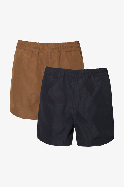 Summer Short 2 Pack - Black/Brown