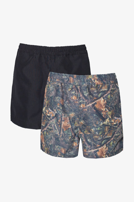 Summer Short 2 Pack - Black/Hunter Camo