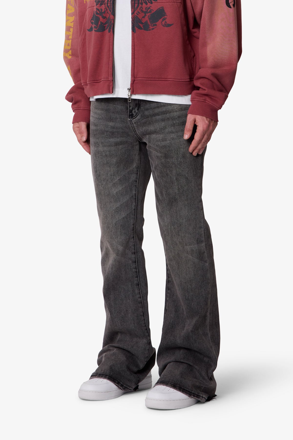 Super Flare Denim - Vintage Black | mnml