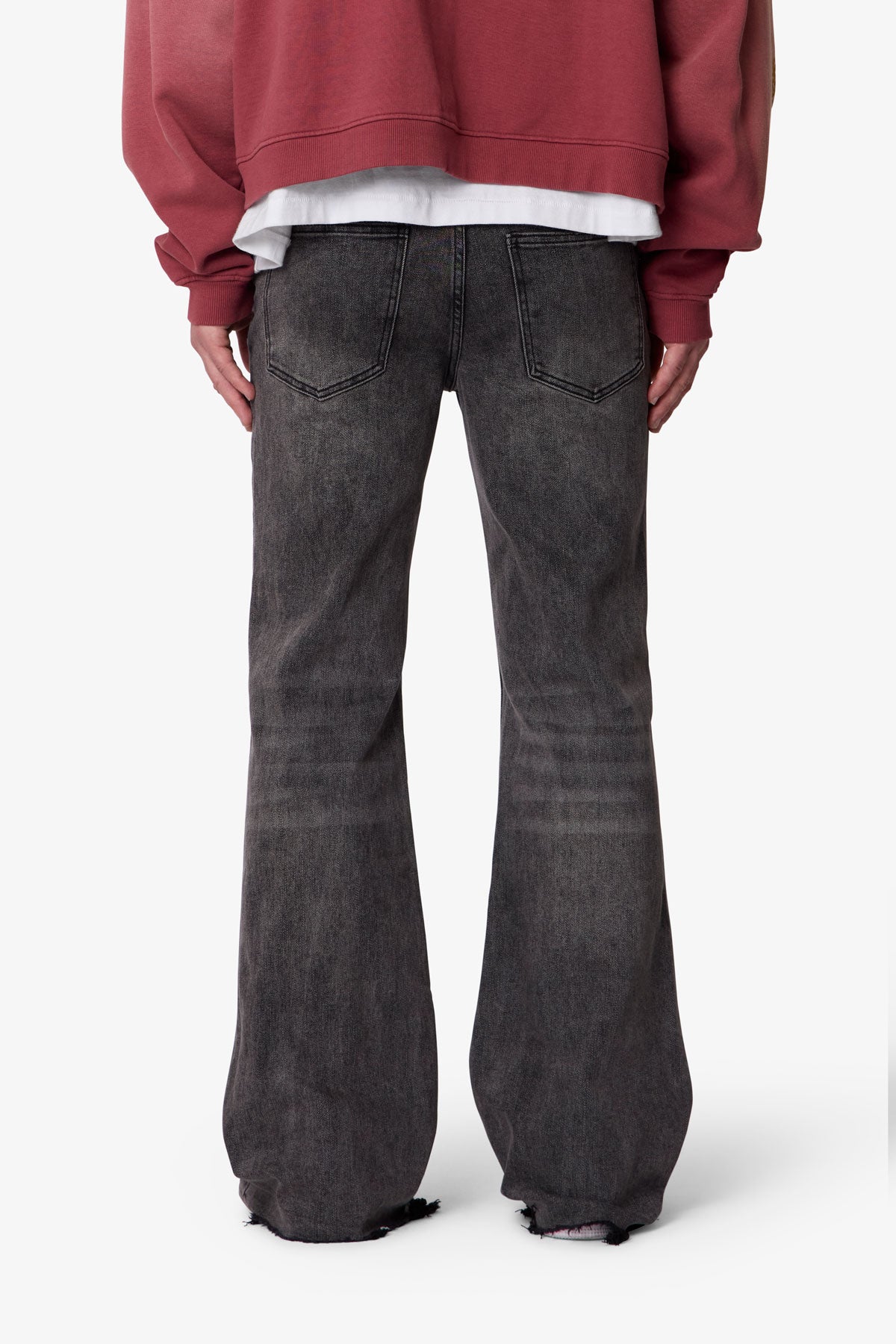 Super Flare Denim - Vintage Black | mnml
