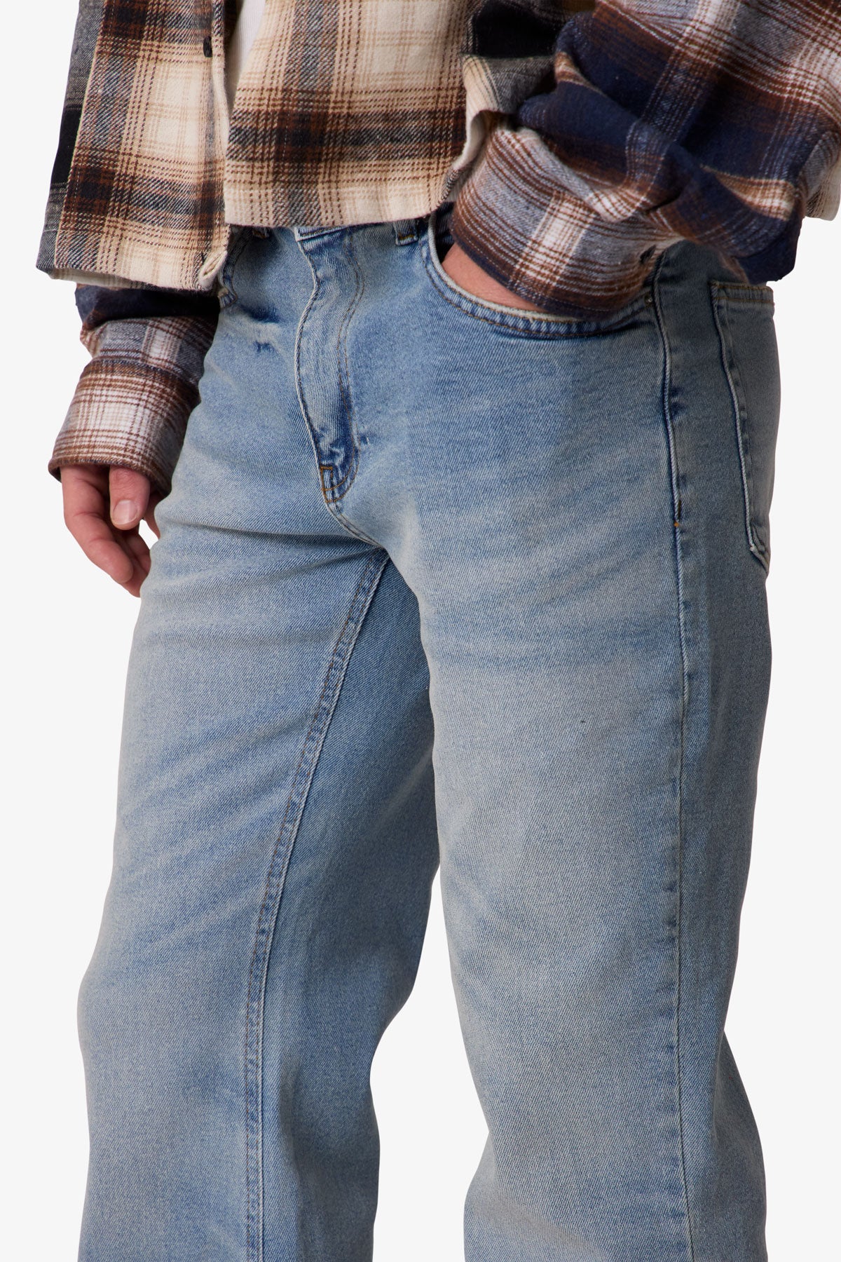 Super Flare Denim -Vintage Blue | mnml