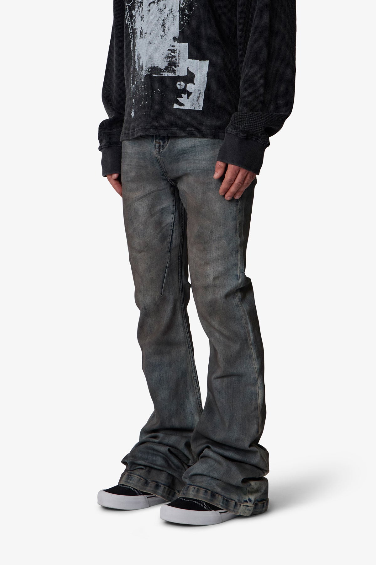 Super Stacked Denim - Vintage Blue | mnml