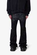 Denim Super Stacked - Noir ciré