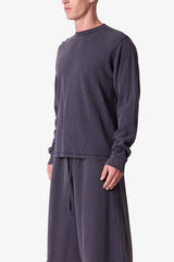 Thermal Long Sleeve Tee - Slate
