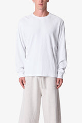 Thermal Long Sleeve Tee - White