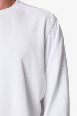 Thermal Long Sleeve Tee - White