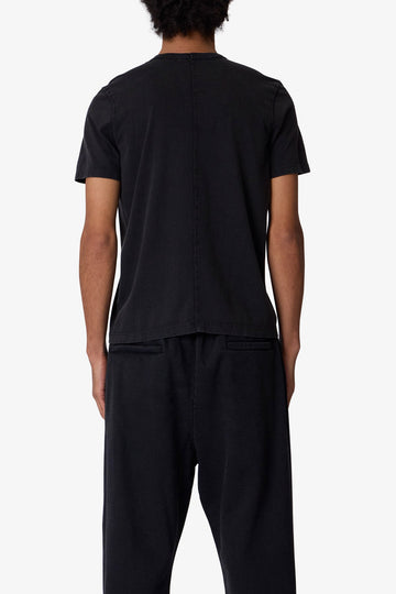 Tight Cropped Tee - Washed Black