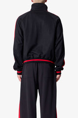 Track Jacket - Black/Red