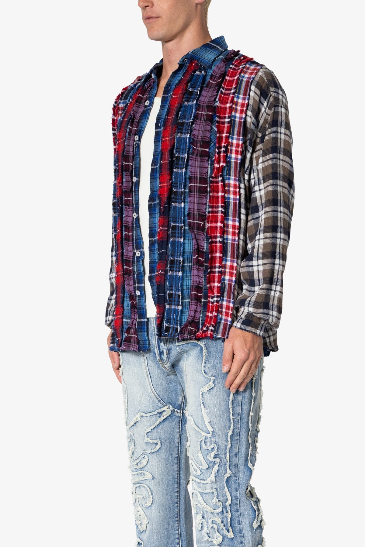 Tuxedo Vintage Flannel Shirt - Multi | mnml