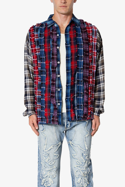 Tuxedo Vintage Flannel Shirt - Multi | mnml