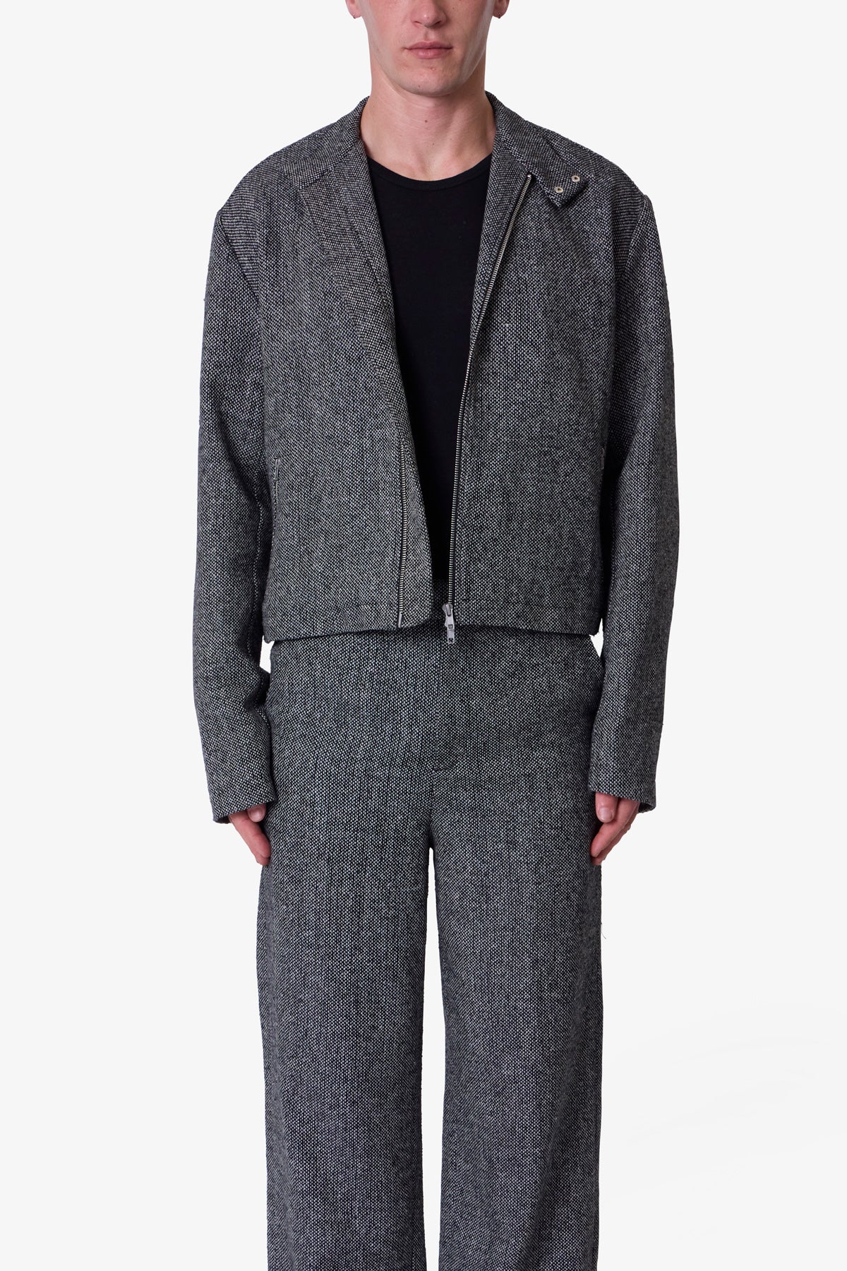 ジャケット・アウター S'YTE 24aw CAMOUFLAGE TWEED MODS COAT CAMOUFLAGE TWEED MODS COAT(M Black): S'YTE｜THE SHOP YOHJI