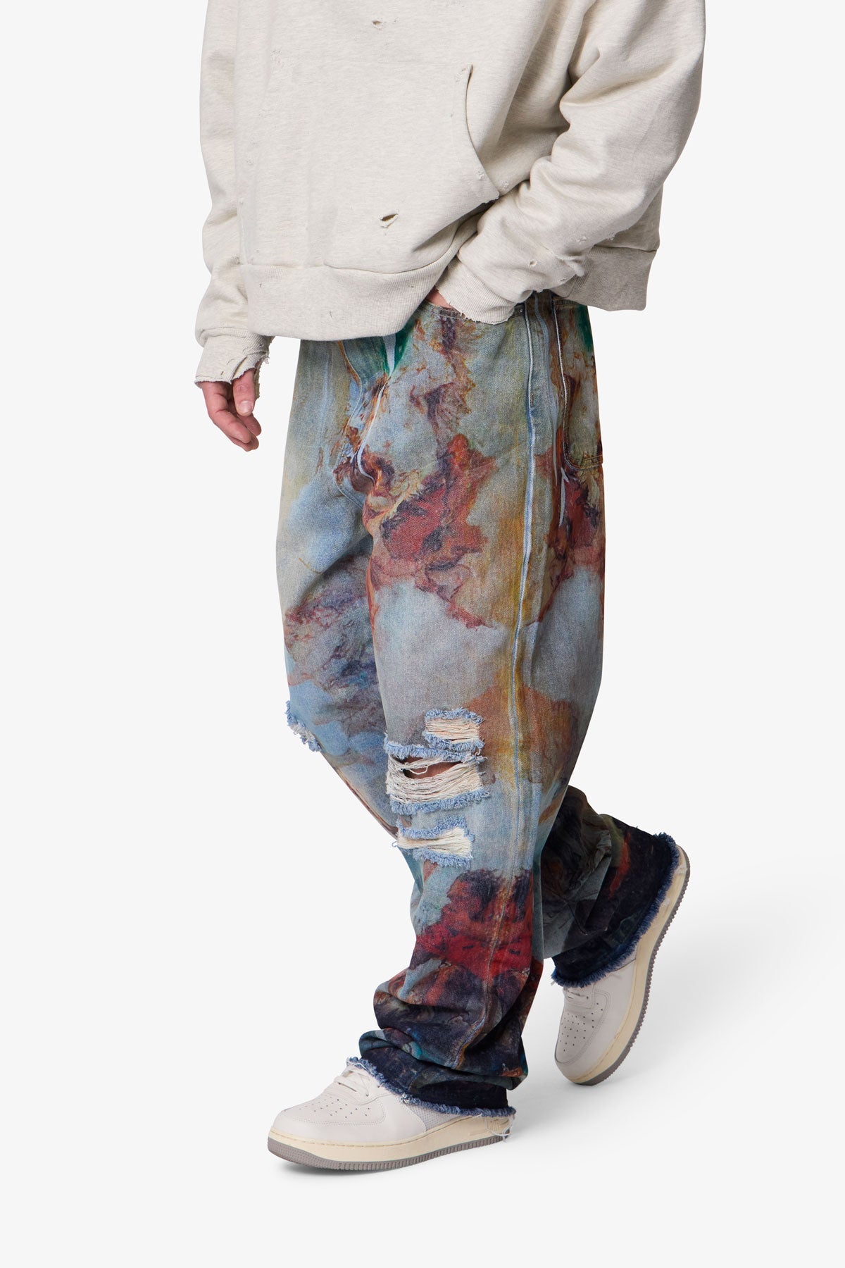 Ultra Baggy Angel Denim - Multi | mnml
