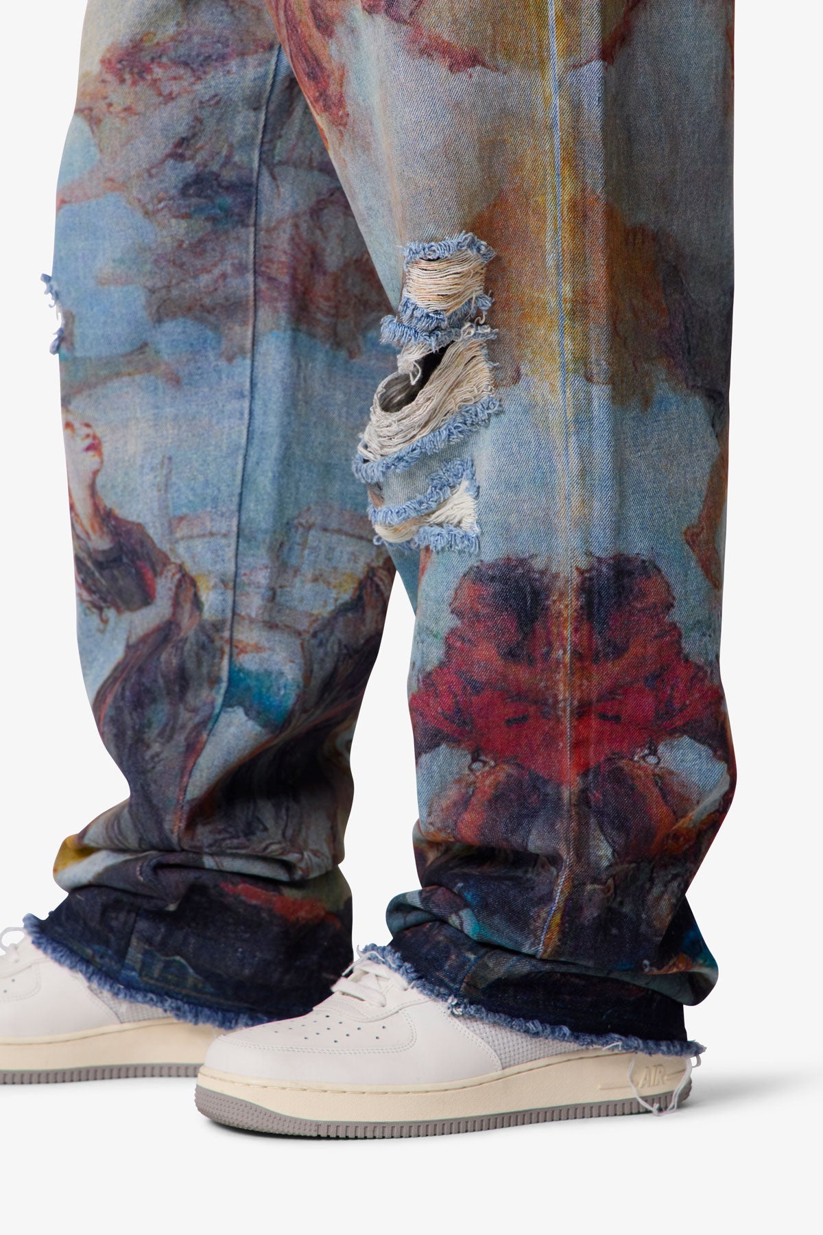 Ultra Baggy Angel Denim - Multi | mnml