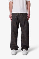 Pantalones Arcane Ultra Holgados - Negro/Marrón