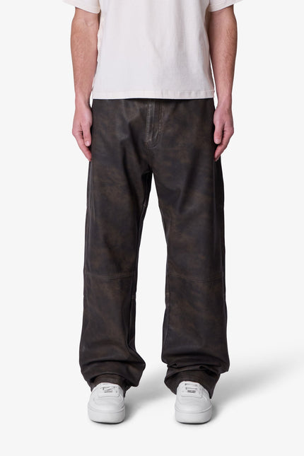 Ultra Baggy Arcane Pants - Black/Brown
