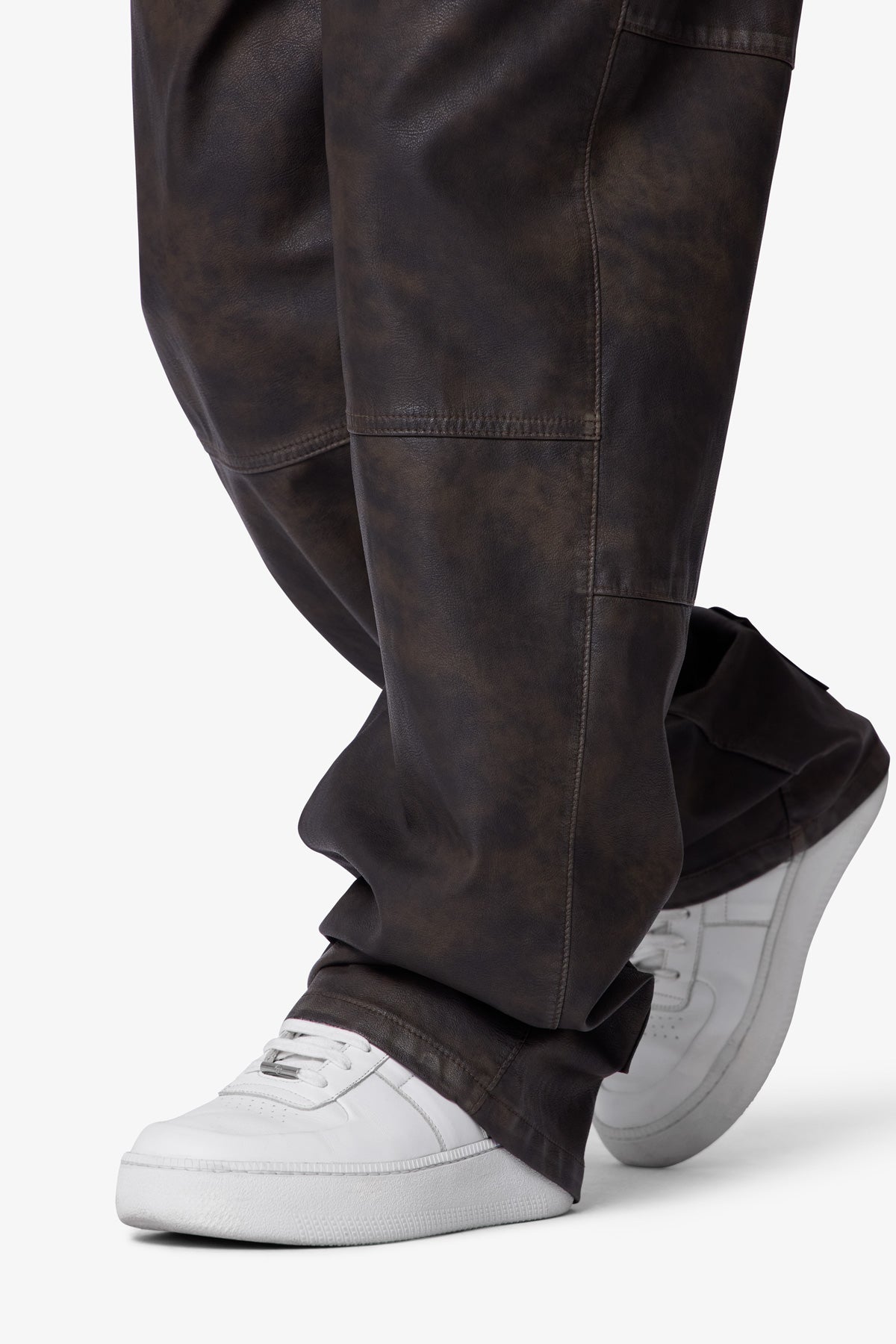 Ultra Baggy Arcane Pants - Black/Brown | mnml