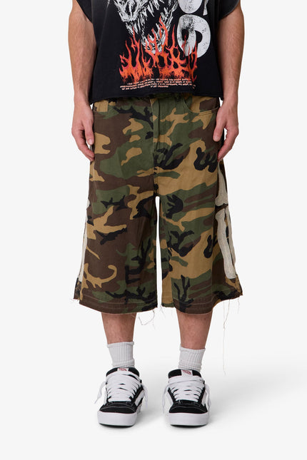 Ultra Baggy Bone Shorts - Camo