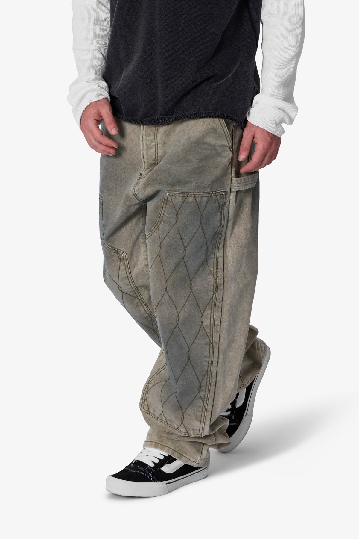 00's PPFM modular pouch pants サルエル ギミック - パンツ