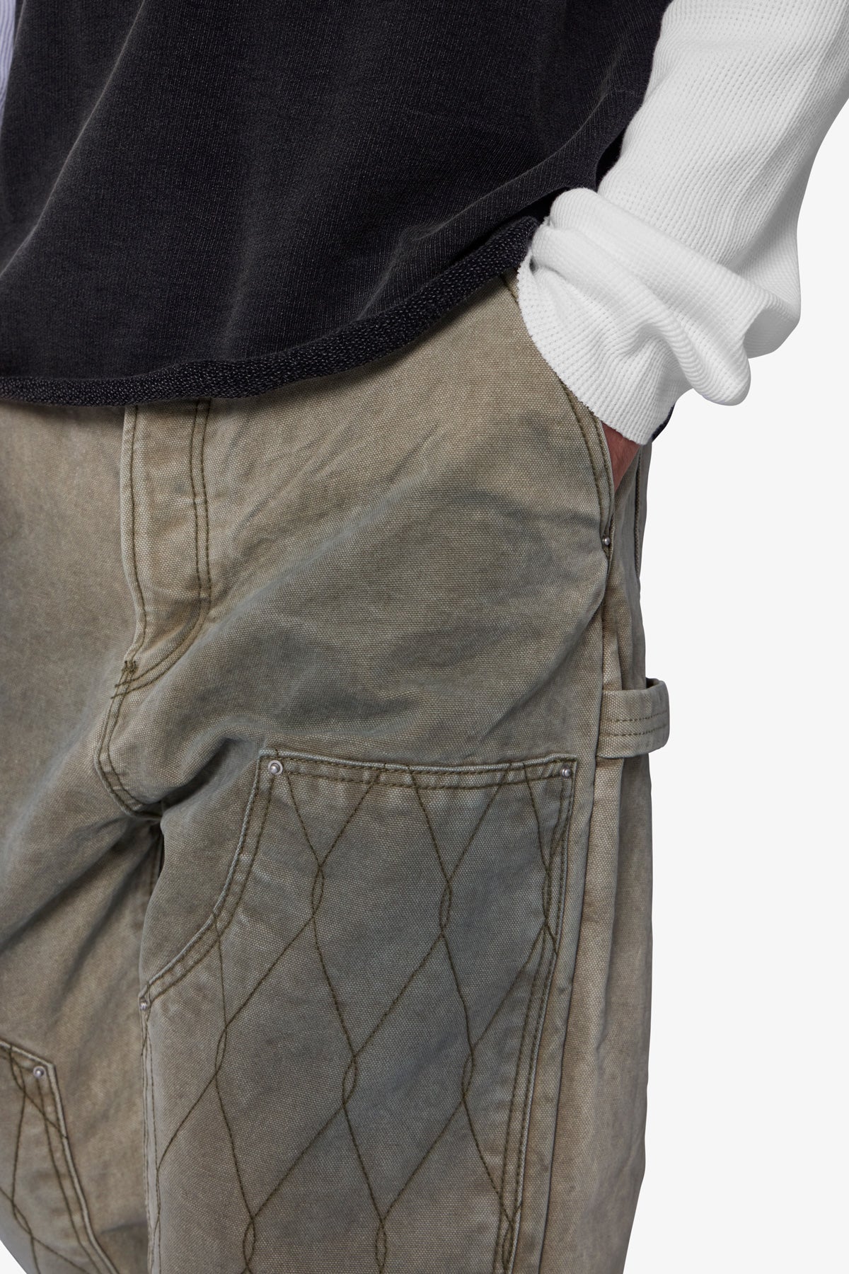 00's PPFM modular pouch pants サルエル ギミック - パンツ