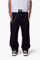 Ultra Baggy Chino Pants - Black