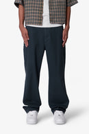 Pantalon chino ultra ample - Vert