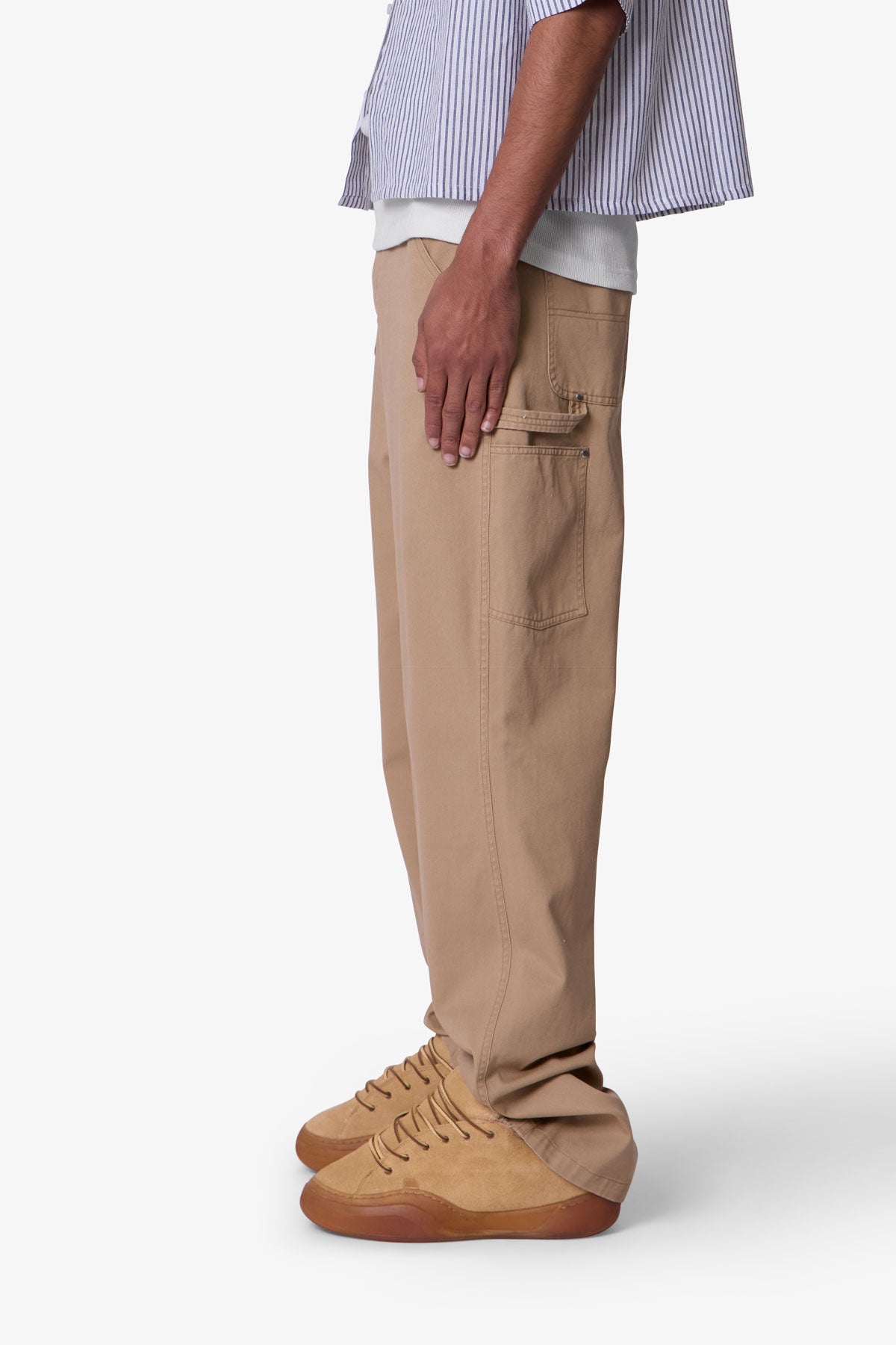 Ultra Baggy Chino Pants - Khaki | mnml