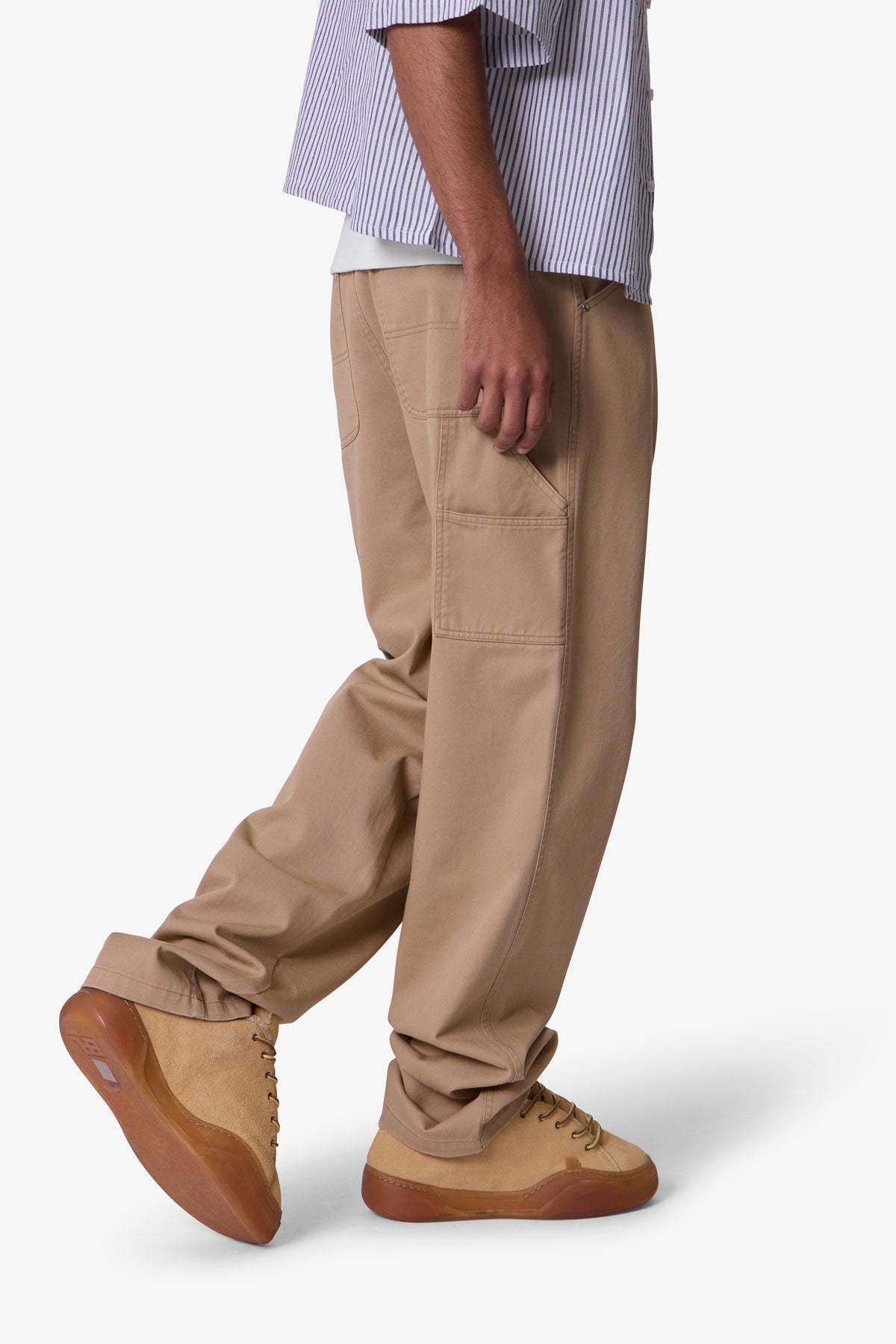 Ultra Baggy Chino Pants - Khaki | mnml | shop now